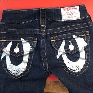 True Religion bell bottom jeans